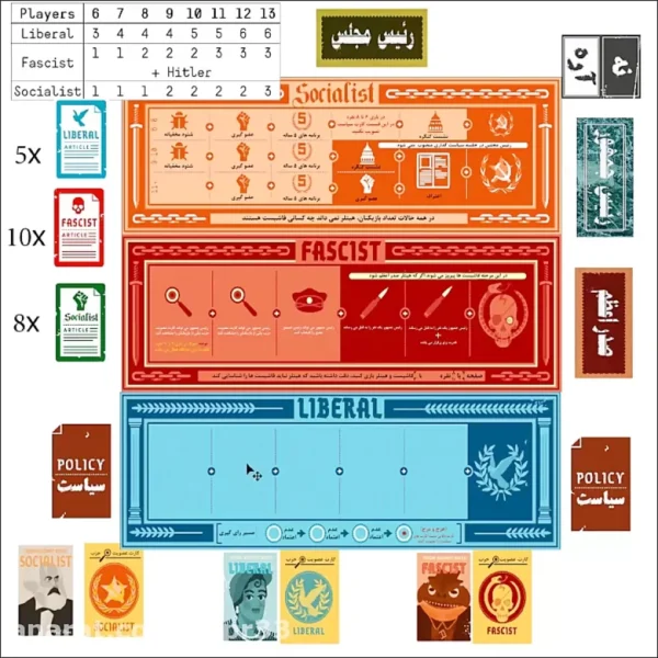 تهیه بازی Secret Hitler فارسی