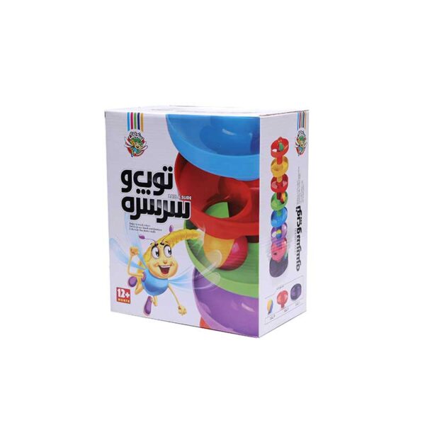 تهیه بازی فکری توپ و سرسره 8 طبقه