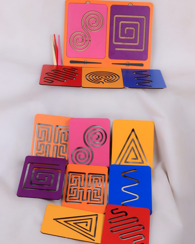 بازی فکری ماز دابل برد مغزساز تهیه بازی فکری ماز دابل برد مغزساز