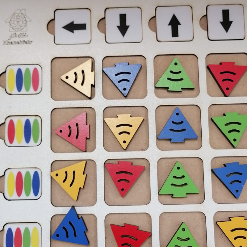 تهیه بازی فکری جهت یابی ماهی